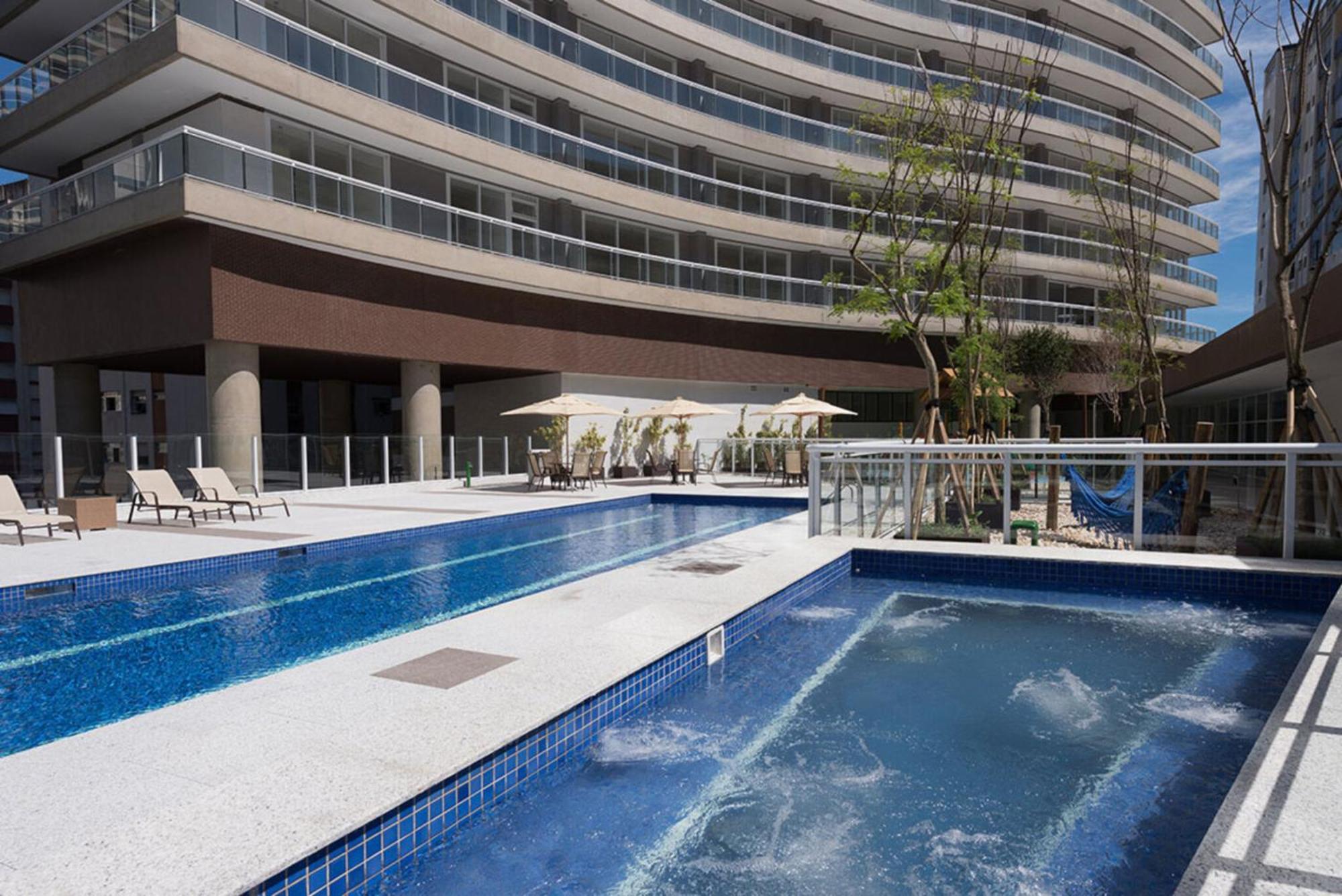 Apartmán Booksantos Unlimited 2705 - Veja O Mar Da Cama Exteriér fotografie